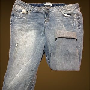 Torrid Midrise Jeans size 28 Straight Leg